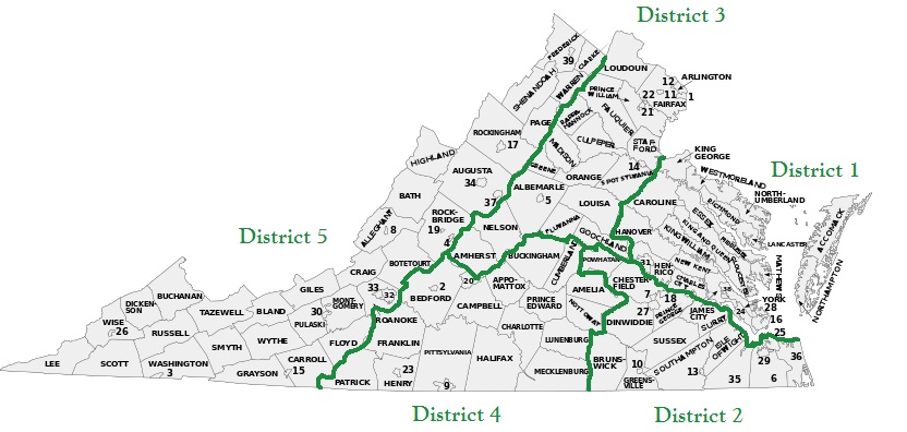 vfa voting districts
